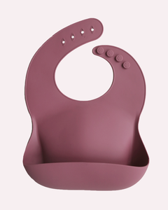 Silicone Baby Bib (Solid colours)