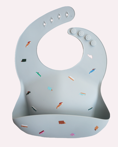 Silicone Baby Bib (Printed)