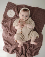 Load image into Gallery viewer, Knitted Baby Blanket
