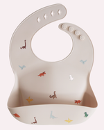 Load image into Gallery viewer, Silicone Baby Bib (Printed)
