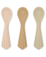 Load image into Gallery viewer, 3 pack silicone shell spoon
