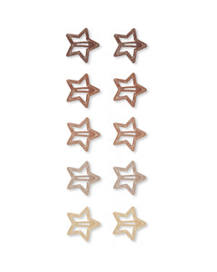 10-pack Junior hair clip