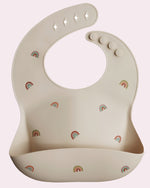 Load image into Gallery viewer, Silicone Baby Bib (Printed)
