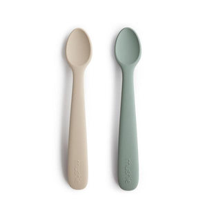 Mushie Silicone Feeding Spoons (2-pack)