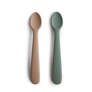 Mushie Silicone Feeding Spoons (2-pack)