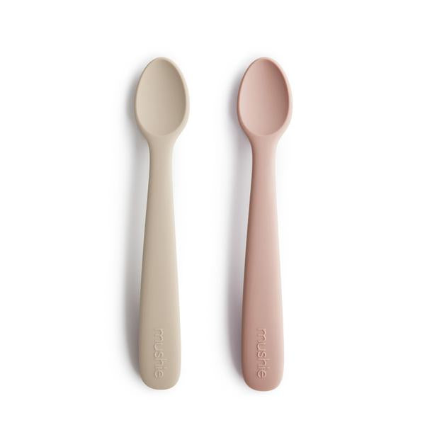 Mushie Silicone Feeding Spoons (2-pack)