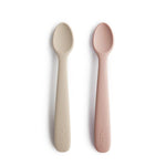 Load image into Gallery viewer, Mushie Silicone Feeding Spoons (2-pack)
